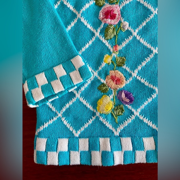 Storybook Knits unique cardigan sweater Cotton Blend - Picture 12 of 13